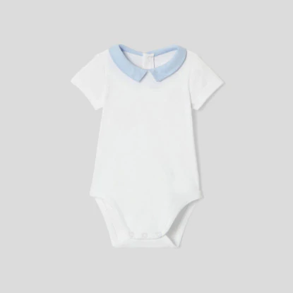 Baby boy short sleeve bodysuit