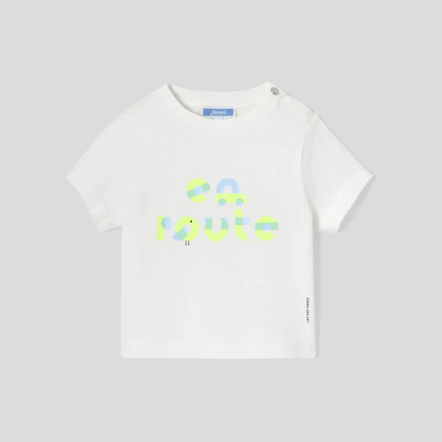 Baby boy message t-shirt