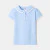 Girl Peter Pan collar polo shirt