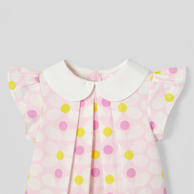 Baby girl short-sleeve blouse