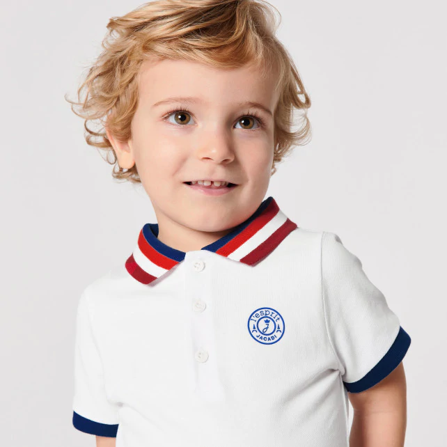 Baby boy short sleeve polo shirt