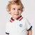 Baby boy short sleeve polo shirt