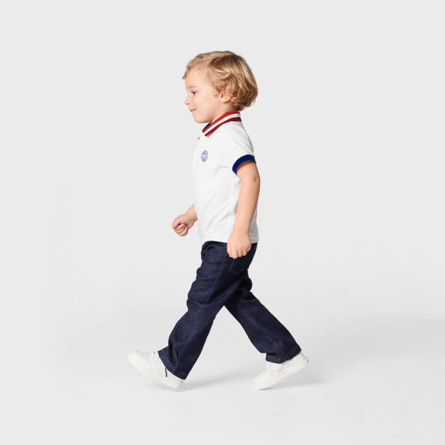 Baby boy short sleeve polo shirt