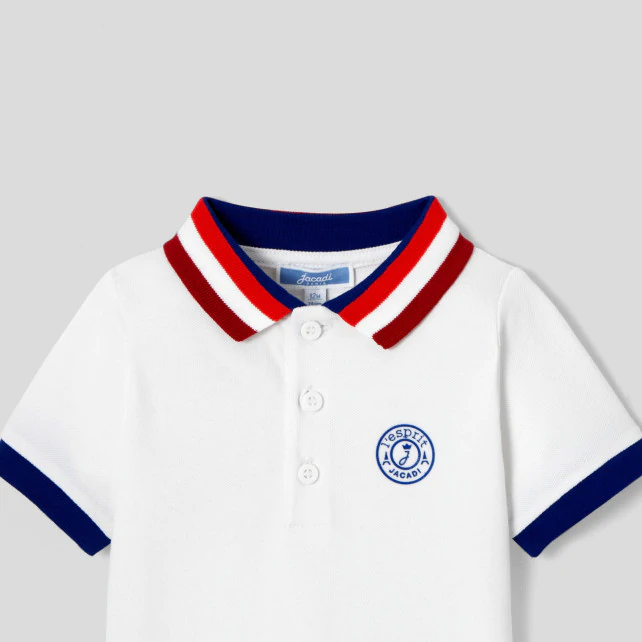 Baby boy short sleeve polo shirt