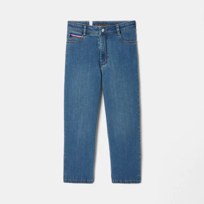 Boy straight cut jeans