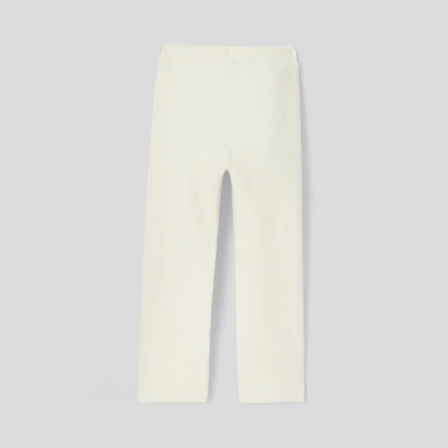 Girl trousers in cotton pique