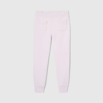 Girl cotton pique trousers