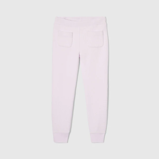 Girl cotton pique trousers