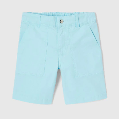 Boy twill bermuda shorts 