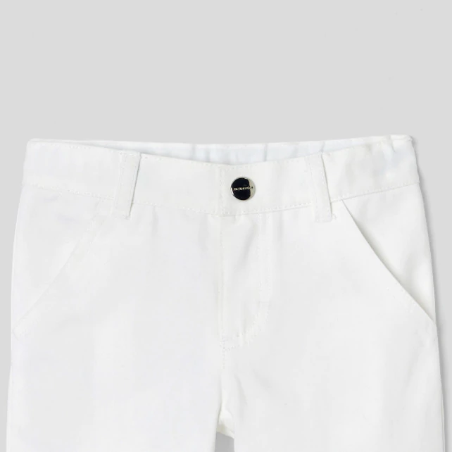 Baby boy trousers in twill