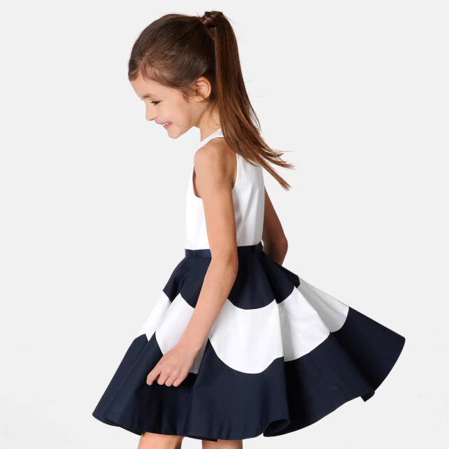 Girl sateen dress