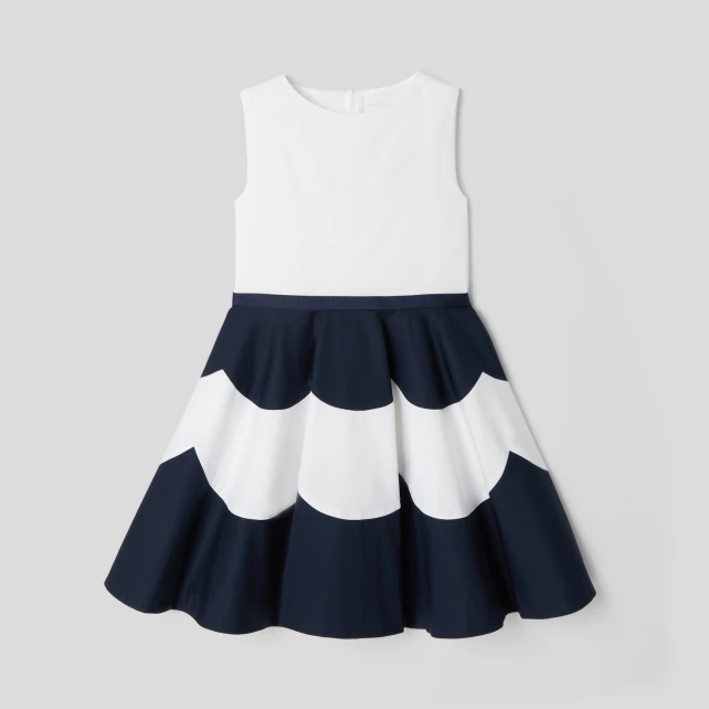 Girl sateen dress