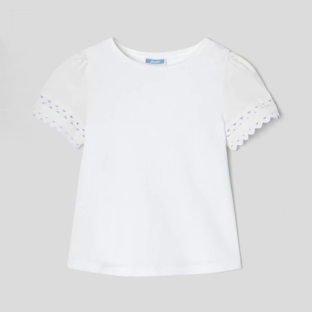 Girl t-shirt with kimono sleeves