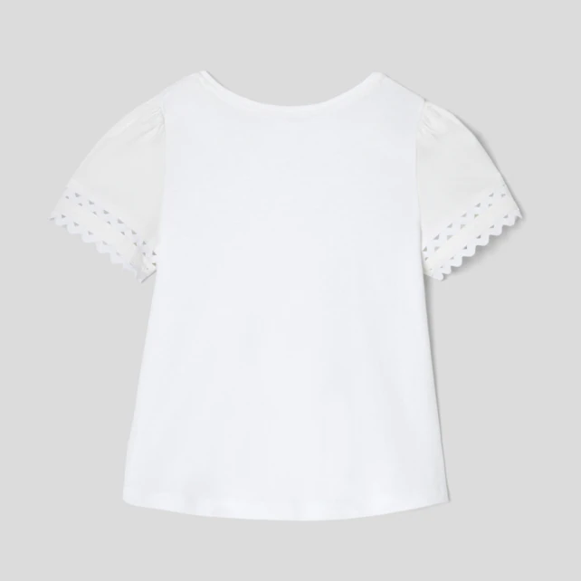 Girl t-shirt with kimono sleeves