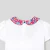 Girl Liberty collar T-shirt