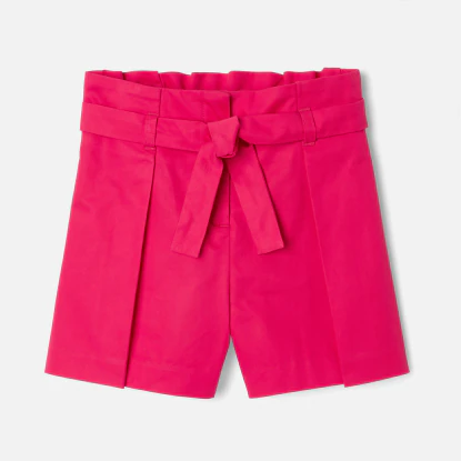 Girl gabardine shorts