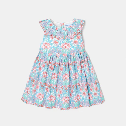 Baby girl dress in Liberty fabric