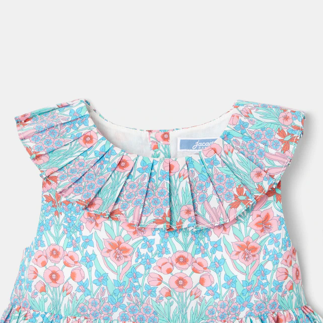 Baby girl dress in Liberty fabric