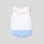 Baby girl ruffle bloomer set