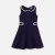 Girl cotton pique dress