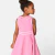 Girl cotton pique dress