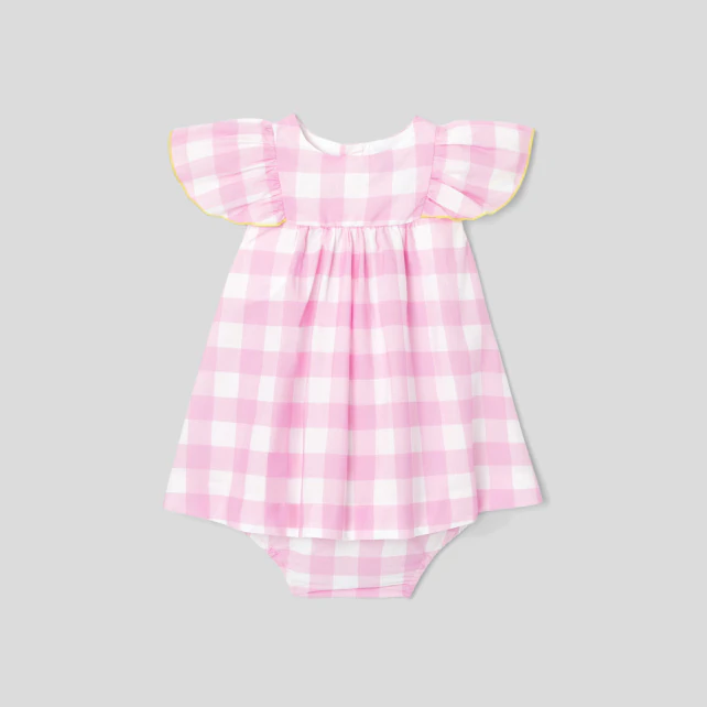 Baby girl gingham dress