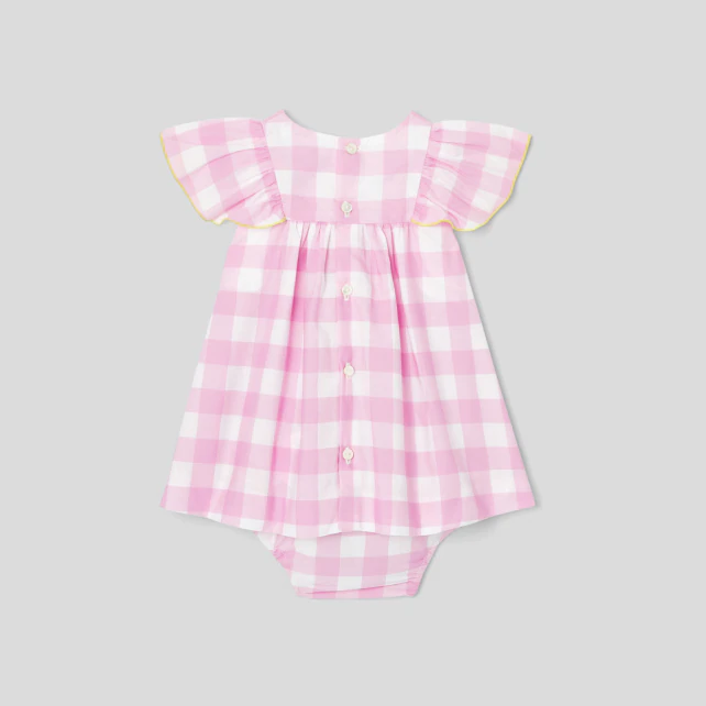 Baby girl gingham dress