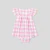 Baby girl gingham dress