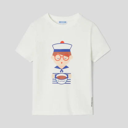 Boy short sleeve t-shirt