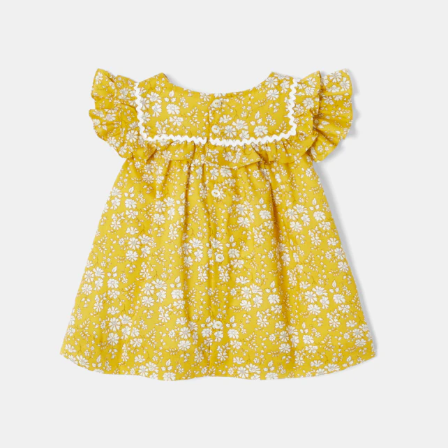 Baby girl dress in Liberty fabric