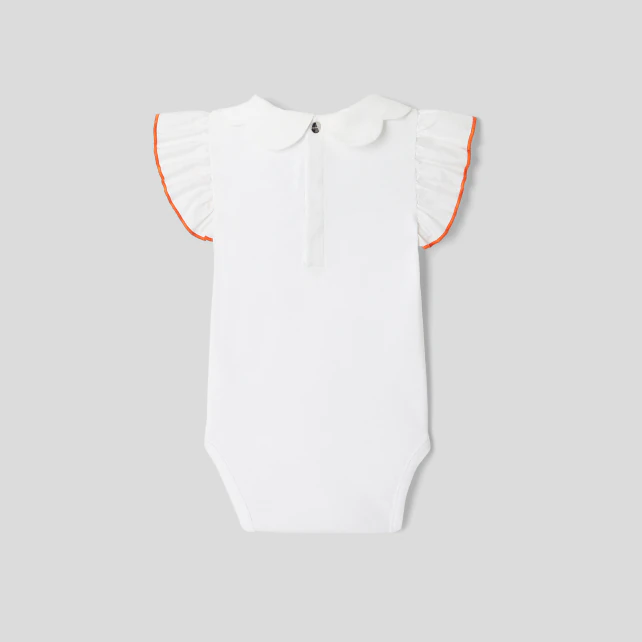 Baby girl short sleeve bodysuit