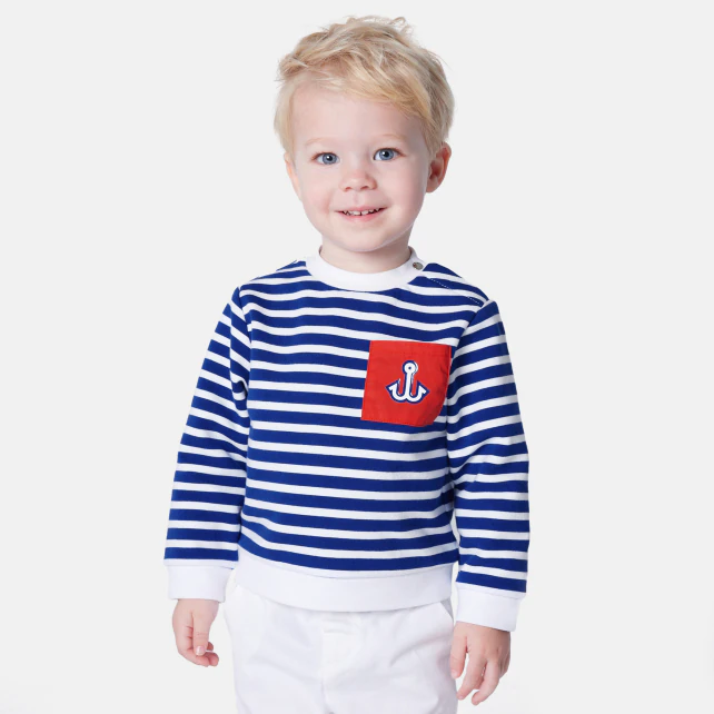 Baby boy sailor sweatshirt 