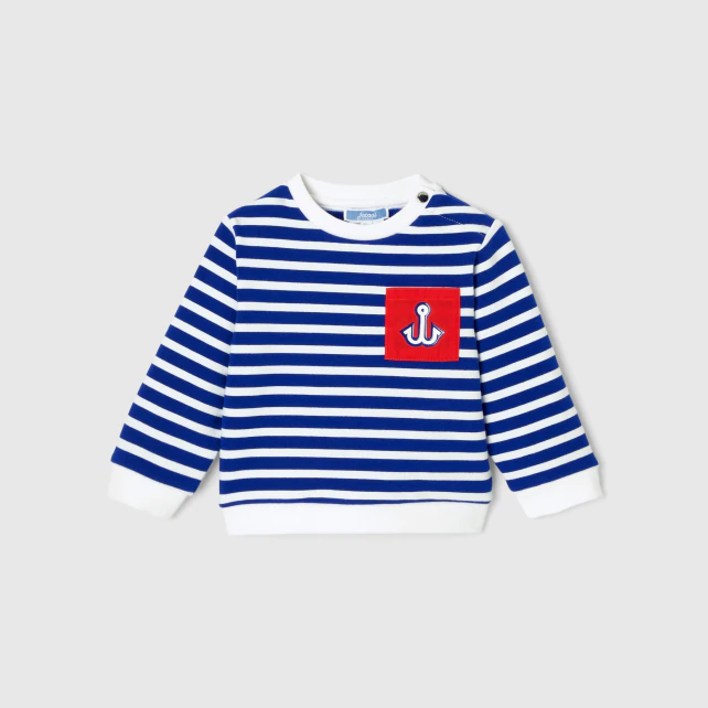 Baby boy sailor sweatshirt 