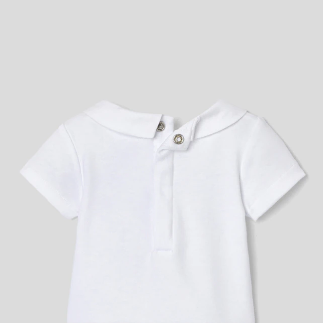 Baby boy short sleeve bodysuit