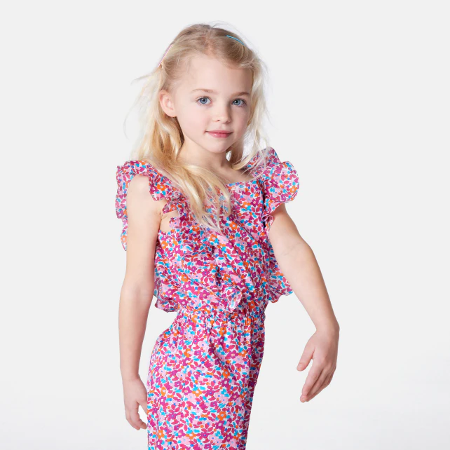 Girl Liberty fabric jumpsuit