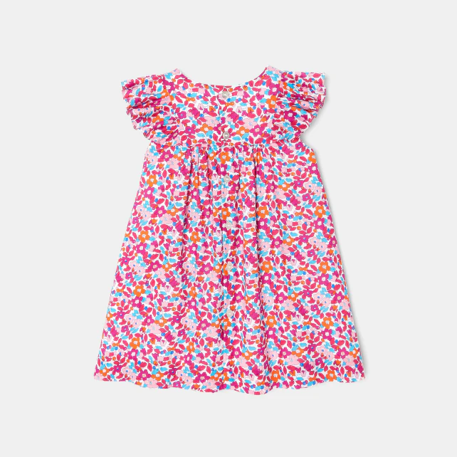 Baby girl Liberty fabric dress