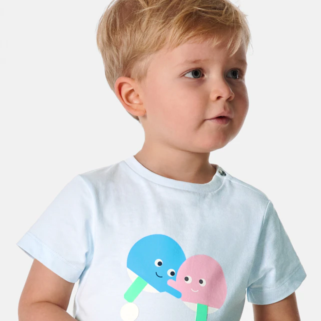 Baby boy ping pong rackets t-shirt