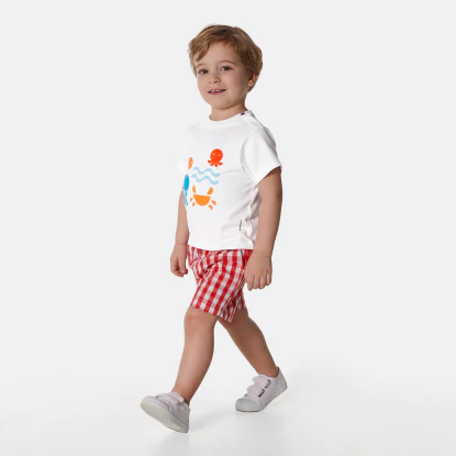 Baby boy short sleeve t-shirt