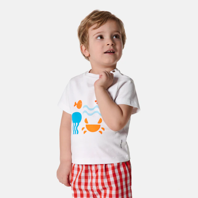 Baby boy short sleeve t-shirt