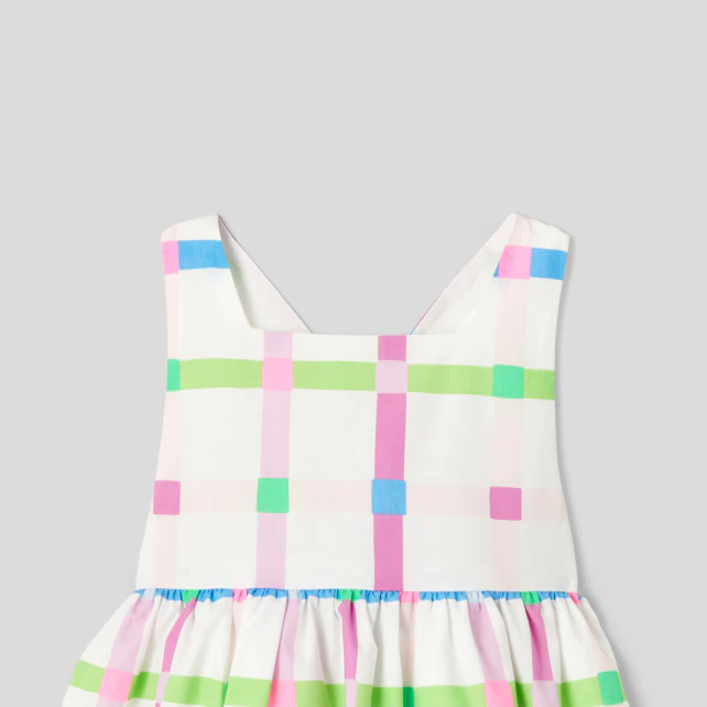 Baby girl checkered dress