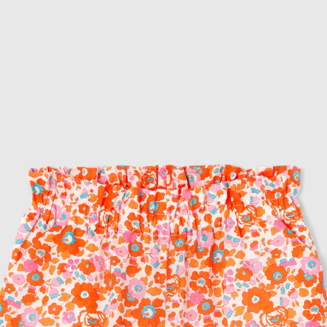 Girl shorts in Liberty fabric