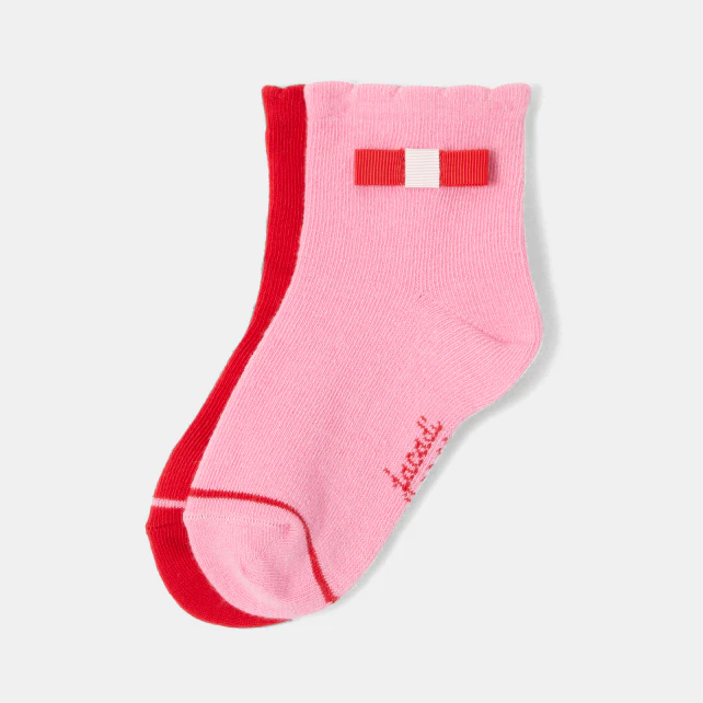 Set of two pairs of girl socks