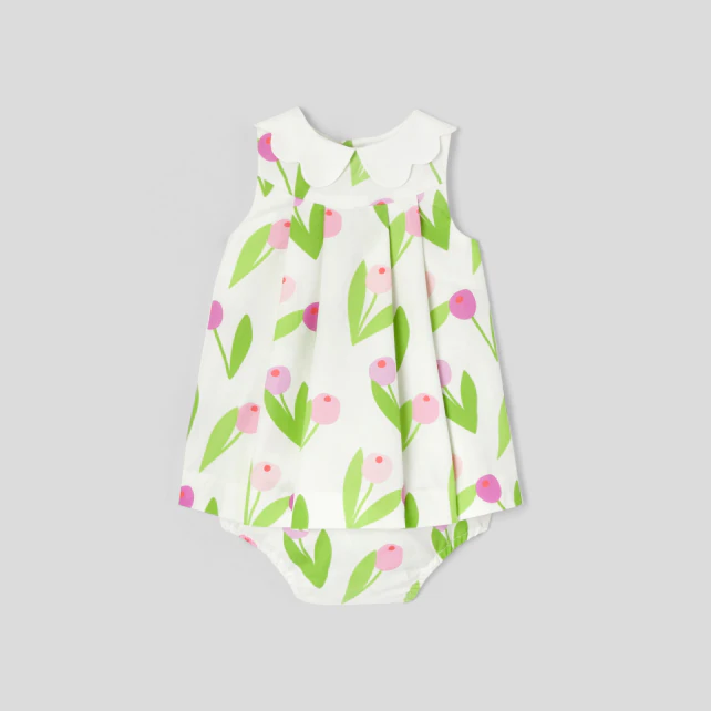 Baby girl poplin dress