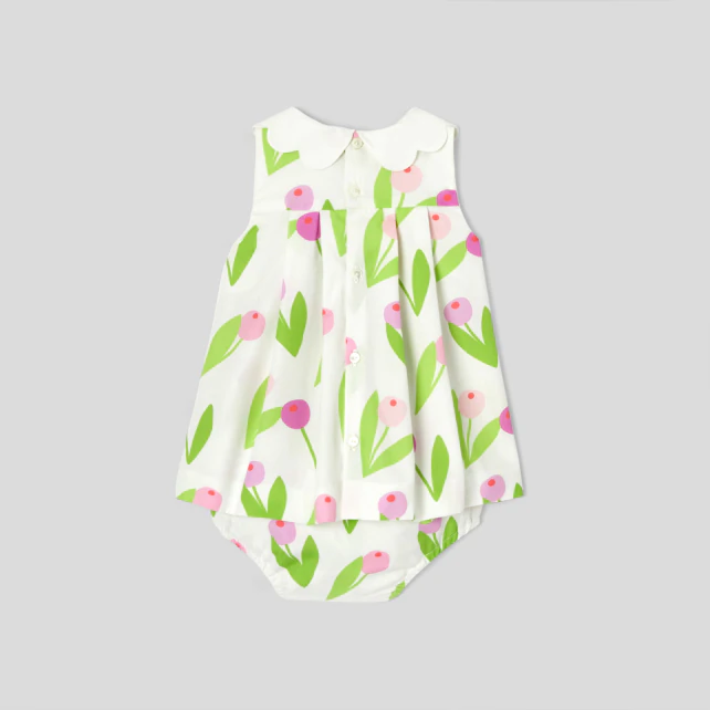 Baby girl poplin dress