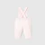 Baby girl velvet dungarees