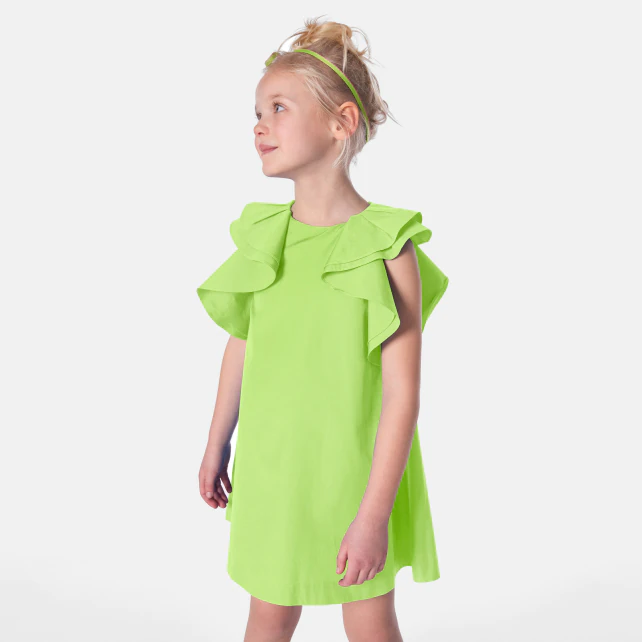 Girl poplin dress