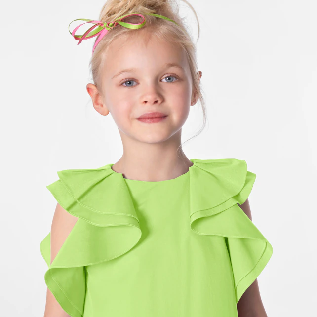 Girl poplin dress