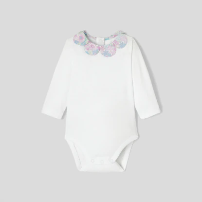 Baby girl long sleeve bodysuit