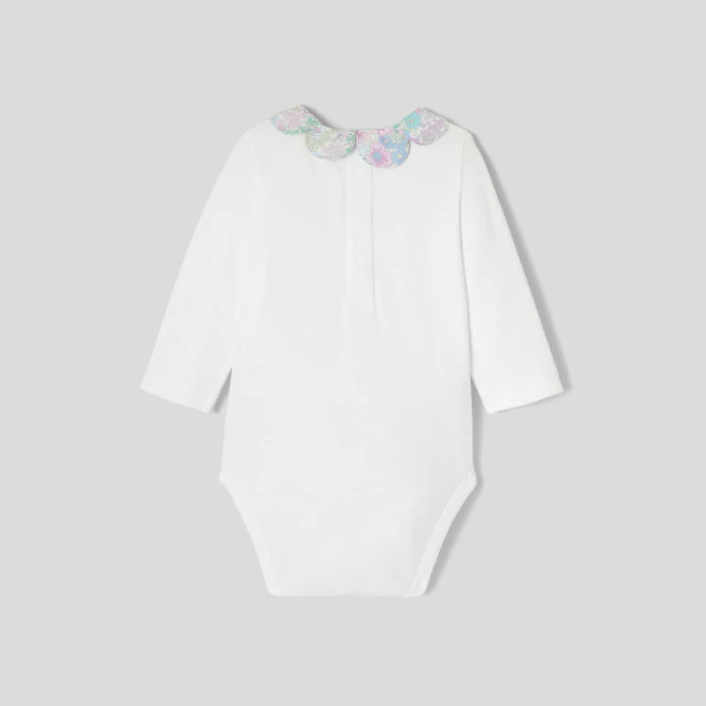 Baby girl long sleeve bodysuit