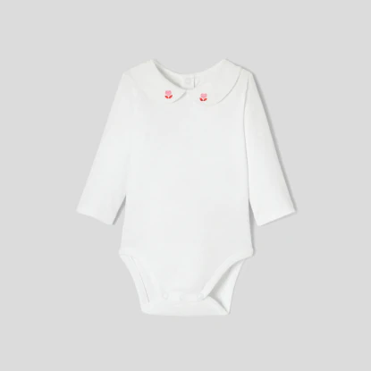 Baby girl long sleeve bodysuit